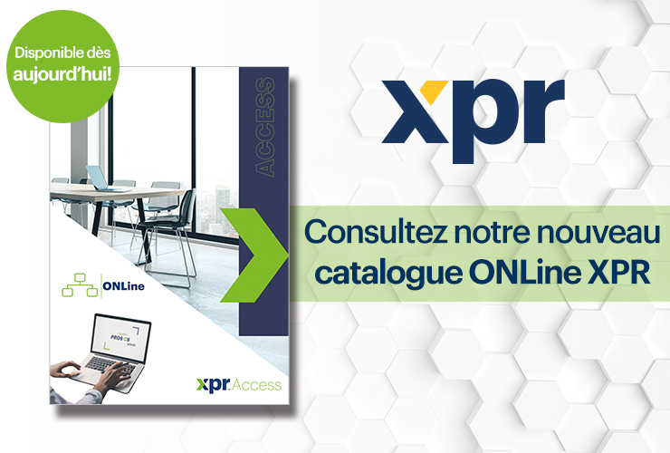 Consultez notre nouveau catalogue ONLine XPR