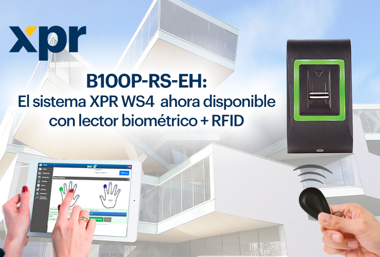 ¡Descubra el primer lector Webserver que trabaja con las tecnologías de biometría y RFID!