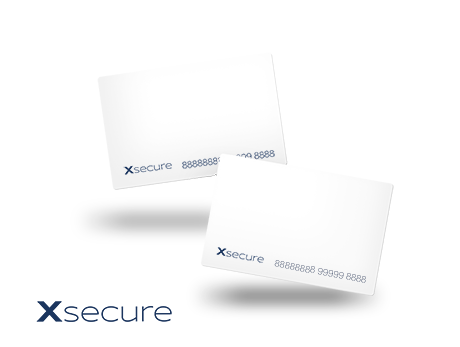 Xsecure RFID-Schlüsselanhänger und -Karten